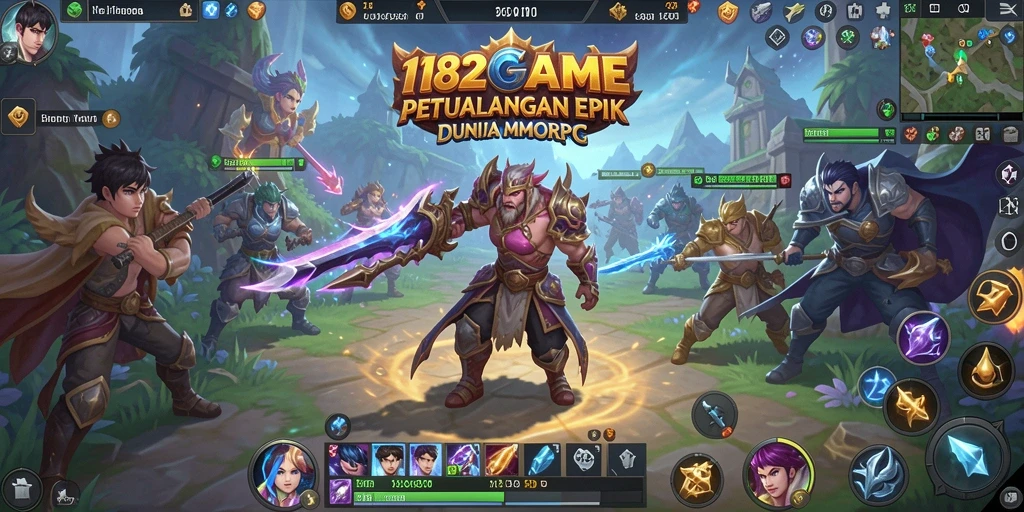 Tampilan gameplay epik dalam dunia <strong>182GAME</strong> yang memukau.