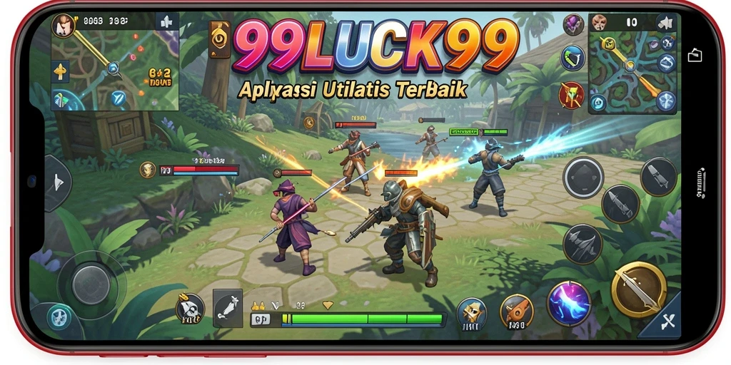 Tampilan antarmuka pengguna aplikasi 99LUCK99 yang sederhana dan fungsional.