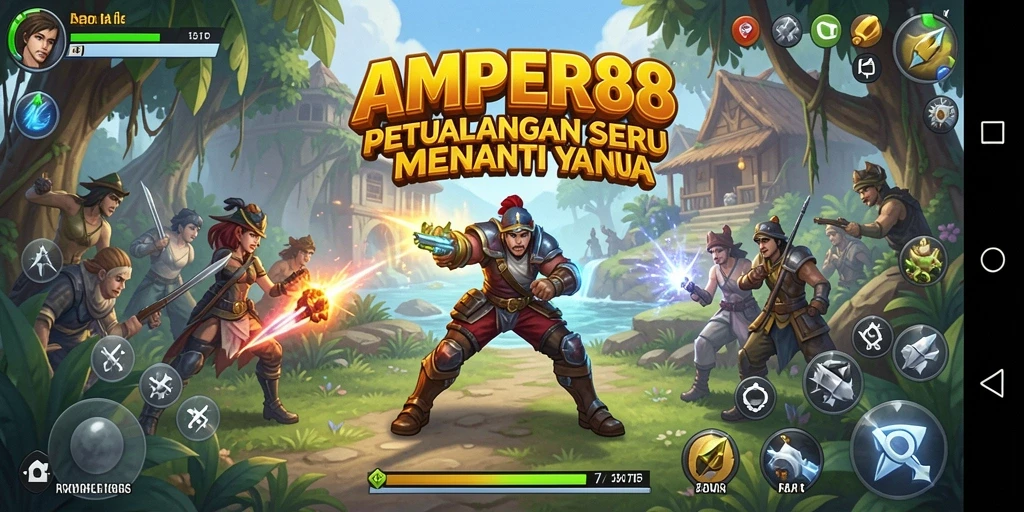 Gameplay menarik dari AMPER88 dengan grafik yang memukau.
