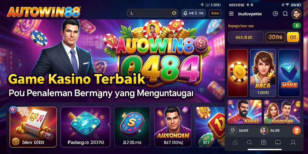 Tampilan permainan AUTOWIN88 yang seru dan mendebarkan dalam aksi Kasino.
