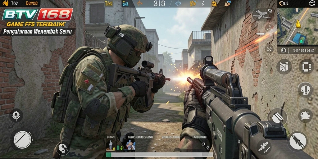 Gameplay seru BTV168 dengan aksi tembak-menembak yang mendebarkan.