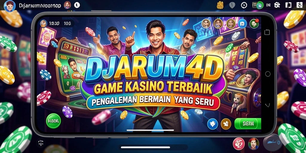 Tampilan gameplay yang mendebarkan di DJARUM4D saat bertaruh di kasino.