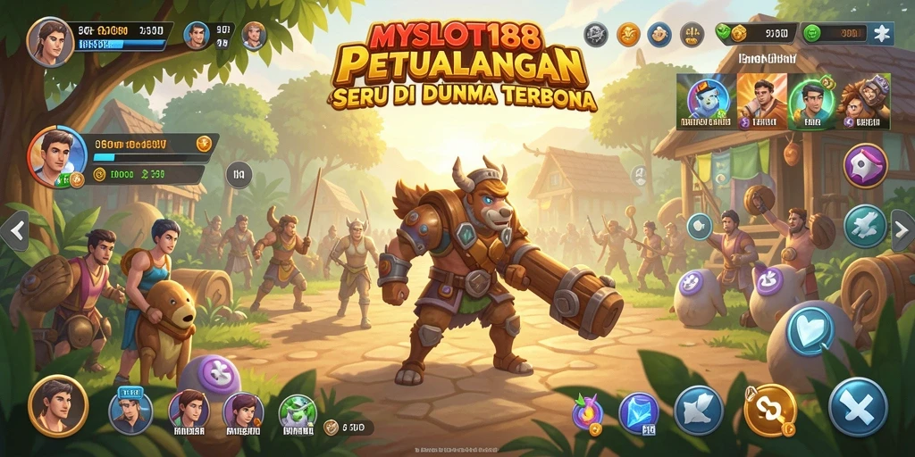 Screenshot gameplay menunjukkan petualangan menakjubkan di dunia terbuka.