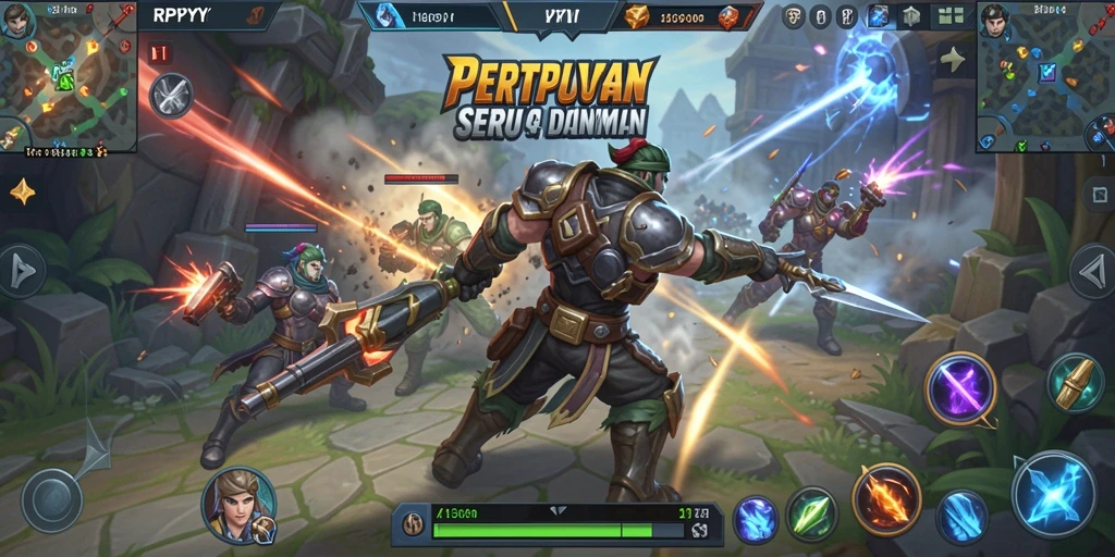 Tampilan dinamis dan aksi seru di RPYYY.