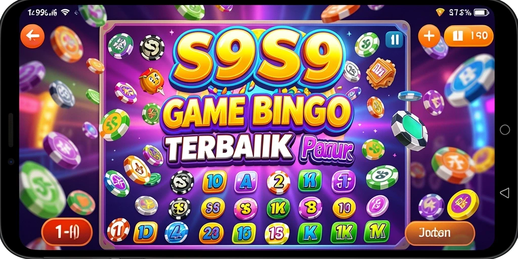 Tangkapan layar utama S9S9 menampilkan aksi seru permainan Bingo.