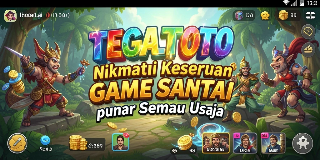 Gameplay menarik dan interaktif di TEGALTOTO.
