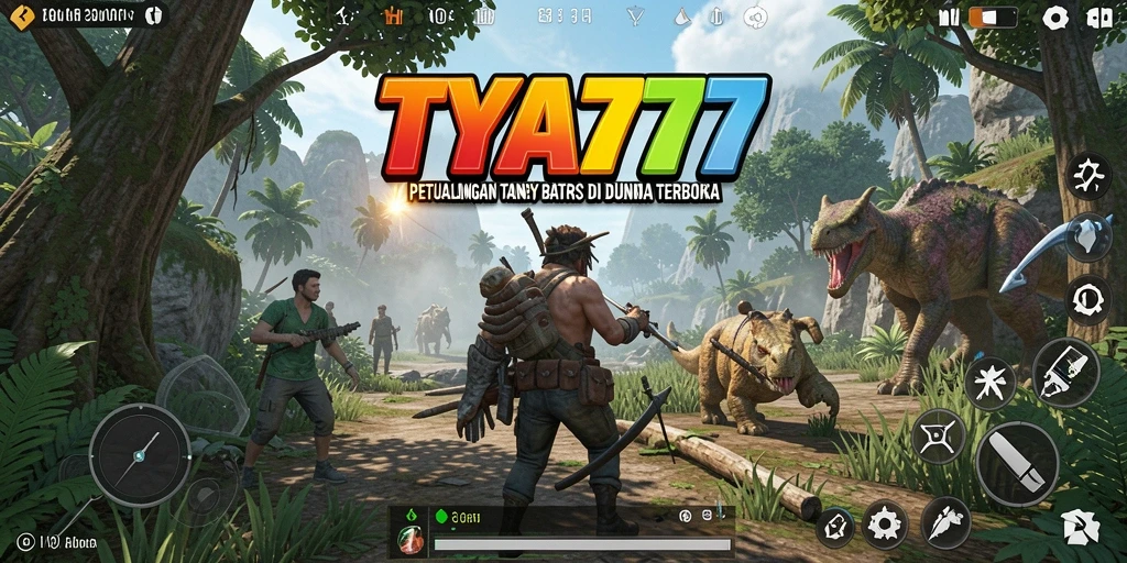 Tampilan gameplay TYA777 yang menakjubkan di dunia terbuka.