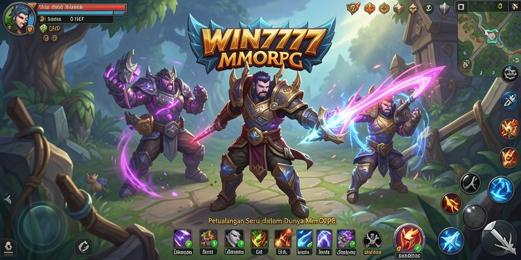 Screenshot gameplay <strong>WIN777</strong> menampilkan aksi petualangan yang menyenangkan.