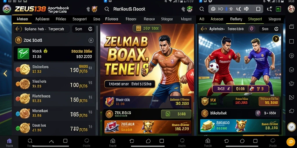 Tampilan gameplay seru dari ZEUS138 dengan berbagai pilihan taruhan.
